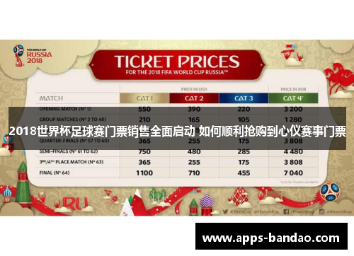 2018世界杯足球赛门票销售全面启动 如何顺利抢购到心仪赛事门票